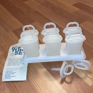 Vintage Tupperware Ice Tups Set